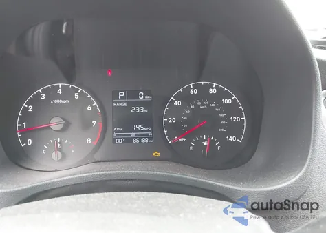 2018 Hyundai Accent Se z USA, uszkodzony, nr VIN 3KPC24A35JE018364